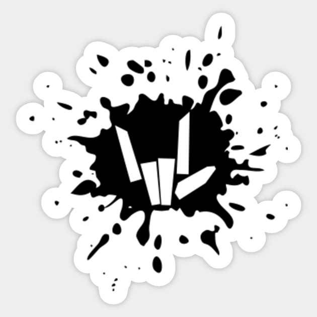 Share the love splash Share The Love Sticker TeePublic